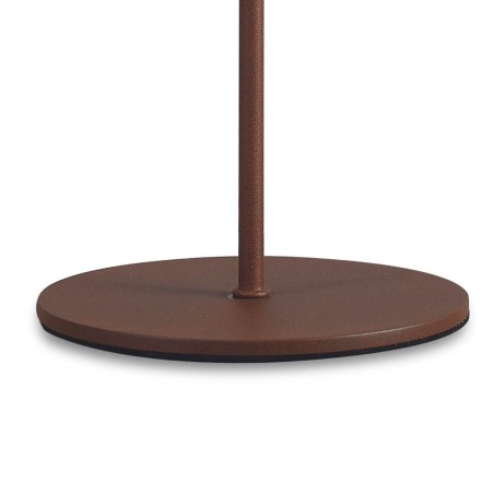Lámpara mesa portátil LED serie Relax corten