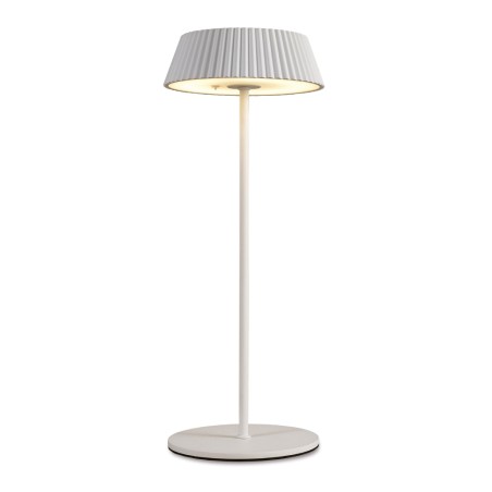Lámpara mesa portátil LED serie Relax blanco