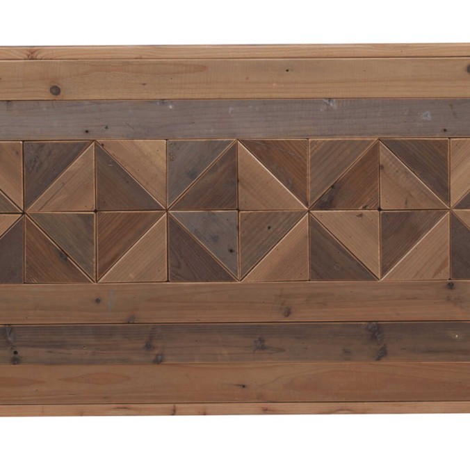 Cabezal mosaico madera natural fabricación artesanal 165x60cm Cabezal mosaico madera natural fabricación artesanal 165x60cm