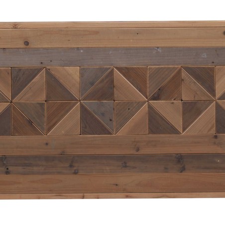 Cabezal mosaico madera natural fabricación artesanal 165x60cm