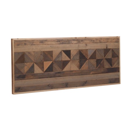 Cabezal mosaico madera natural fabricación artesana 145x60cm