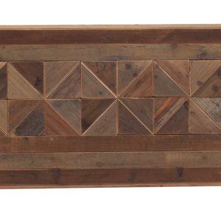 Cabezal mosaico madera natural fabricación artesana 110x60cm