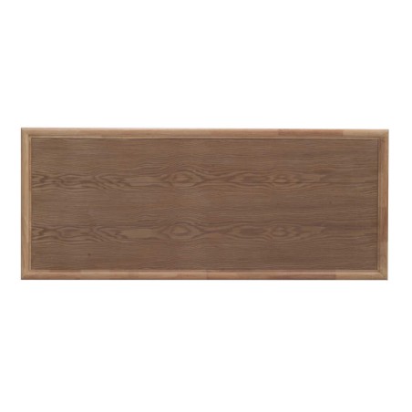 Cabezal liso de madera de fresno tono natural 145x60cm