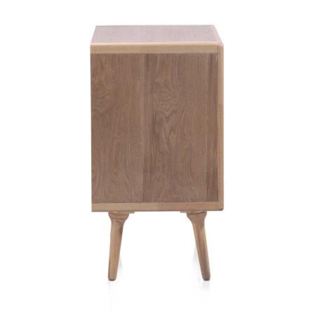 Mesilla 3 cajones madera de fresno tono natural 49x35x85h