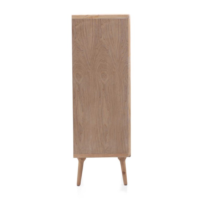 SInfonier 5 cajones madera de fresno tono natural 54x40x122h