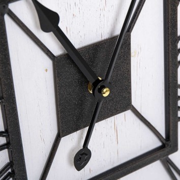 reloj pared metal / mdf 59x5x70 cm 2