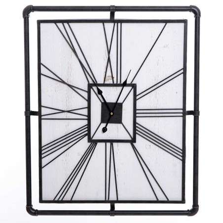 reloj pared metal / mdf 59x5x70 cm