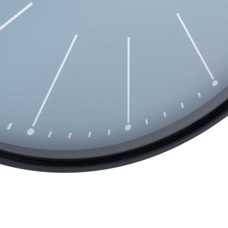 reloj pared cristal / mdf / metal  60x6x60 cm