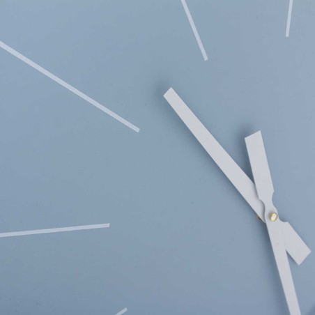 reloj pared cristal / mdf / metal 60x6x60 cm