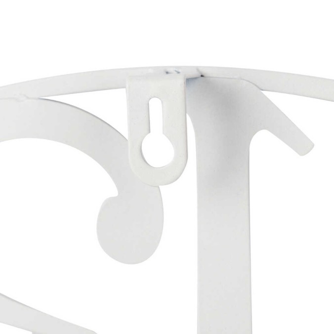 reloj pared metal madera 50x3x50 cm