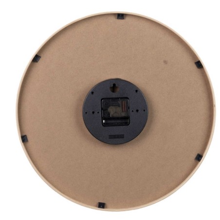 reloj pared metal blanco 40x4,5x40 cm