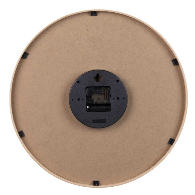 reloj pared metal blanco 40x4,5x40 cm