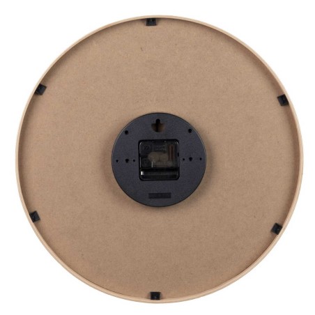 reloj pared metal blanco 40x4,5x40 cm