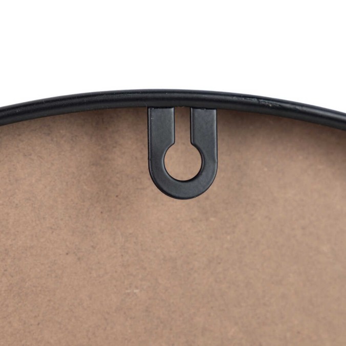 reloj pared metal negro 40x4,5x40 cm reloj pared metal negro 40x4,5x40 cm