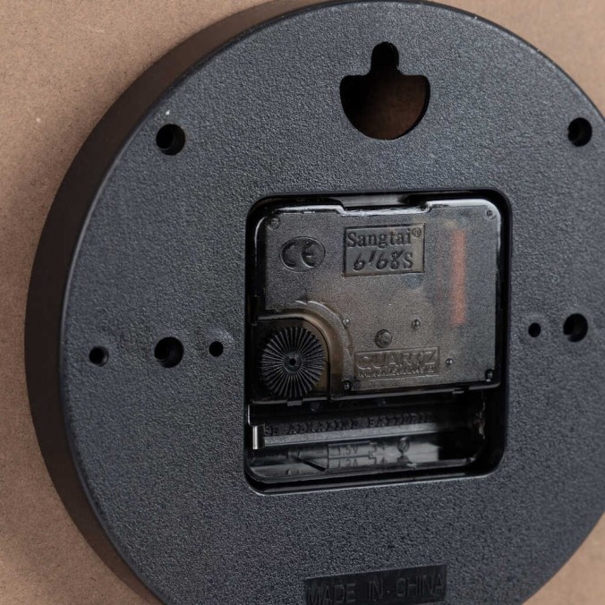 reloj pared metal negro 40x4,5x40 cm reloj pared metal negro 40x4,5x40 cm