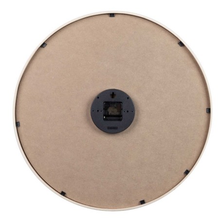 reloj pared metal natural 60x4,5x60 cm