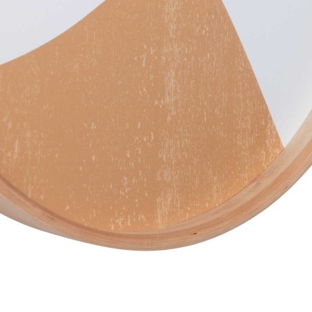 reloj pared metal natural 60x4,5x60 cm