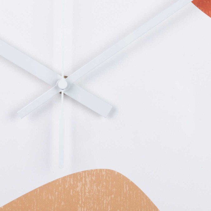 reloj pared metal natural 60x4,5x60 cm