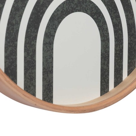 reloj pared metal natural 60x4,5x60 cm