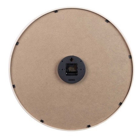 reloj pared metal natural 60x4,5x60 cm