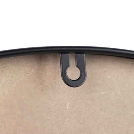 reloj pared metal negro 60x4,5x60 cm