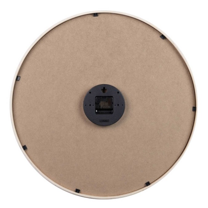 reloj pared metal natural 60x4,5x60 cm reloj pared metal natural 60x4,5x60 cm