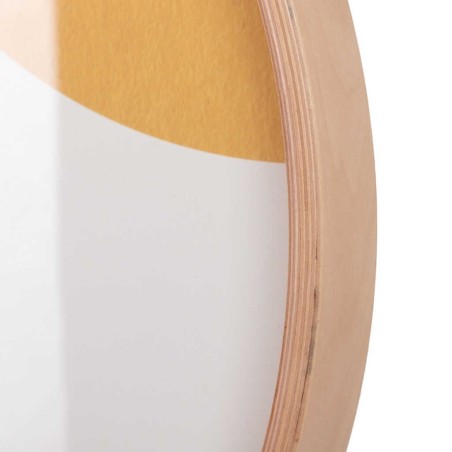 reloj pared metal natural 60x4,5x60 cm