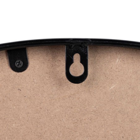 reloj pared metal negro 60x4,5x60 cm