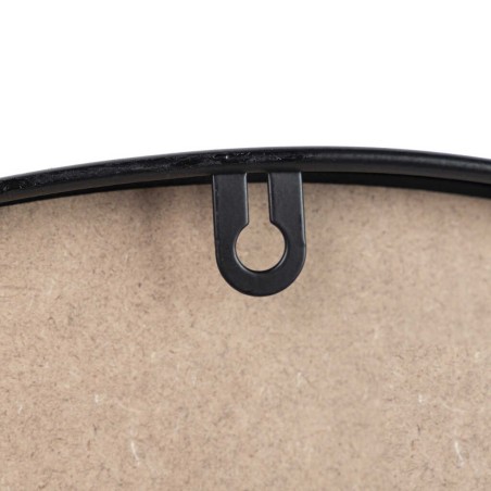 reloj pared metal negro 60x4,5x60 cm