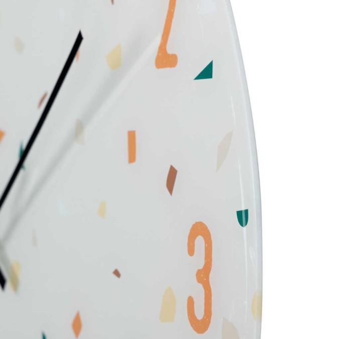 reloj pared terrazo 60x4,5x60 cm