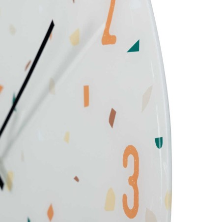 reloj pared terrazo 60x4,5x60 cm