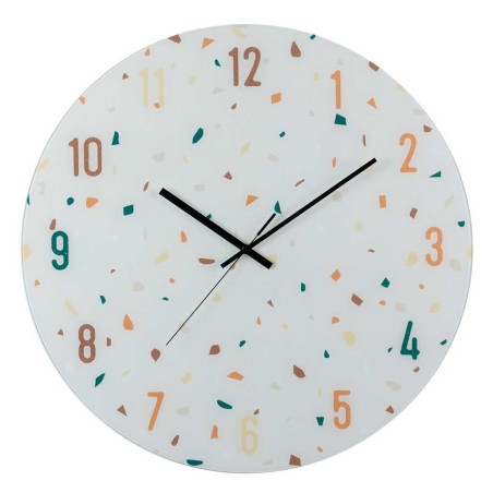 reloj pared terrazo 60x4,5x60 cm