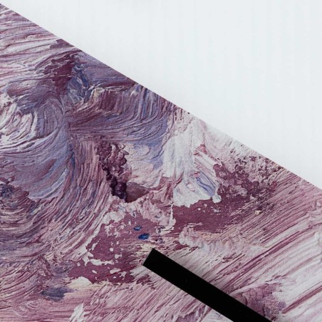 reloj pared mdf triangulos 60x4,5x60 cm