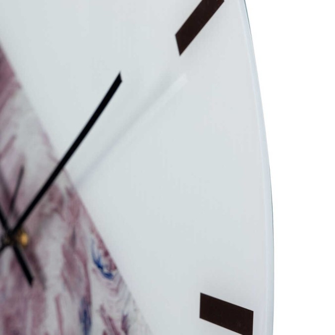 reloj pared mdf triangulos 60x4,5x60 cm