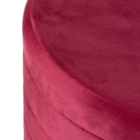 set 3 puffs velvet 80x80x45/60x60x40/40x40x35 cm