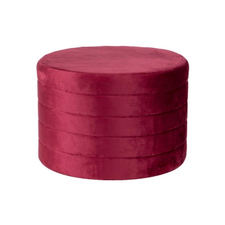 set 3 puffs velvet 80x80x45/60x60x40/40x40x35 cm