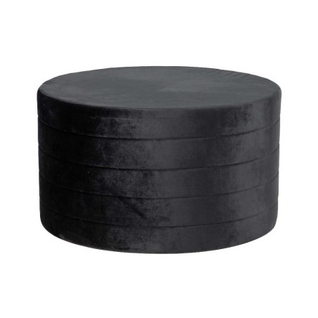 set 3 puffs velvet 80x80x45/60x60x40/40x40x35 cm