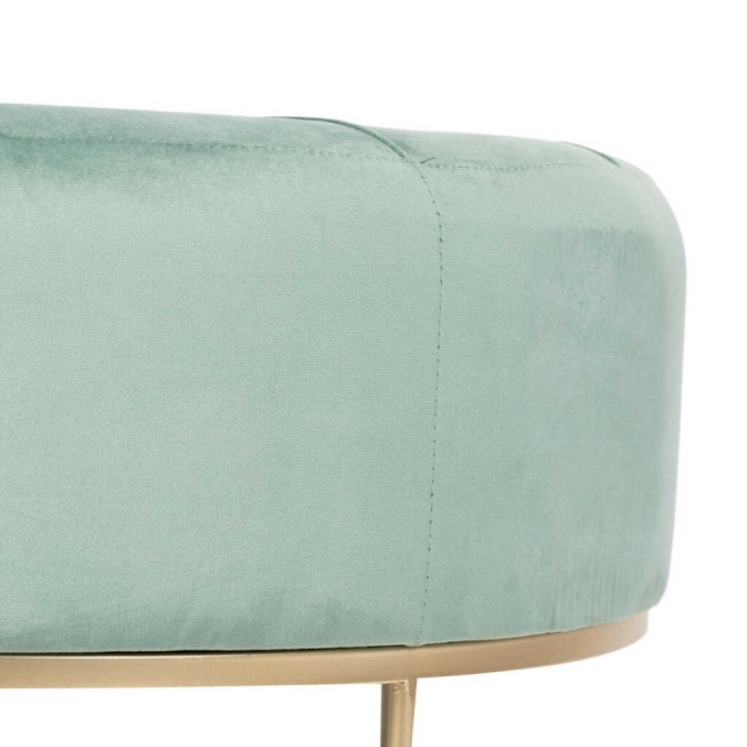 set 3 puffs velvet 80x80x43,5-60x60x39-40x40x34 cm