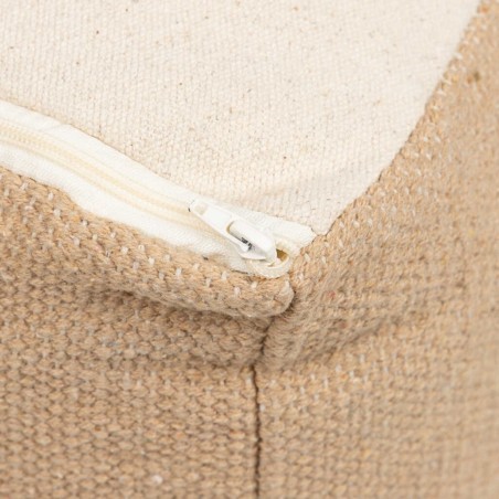 puff tejido a mano 40x40x40 cm