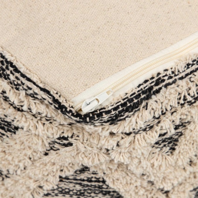 puff tejido a mano 40x40x40 cm