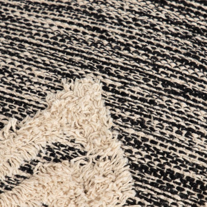 puff tejido a mano 40x40x40 cm