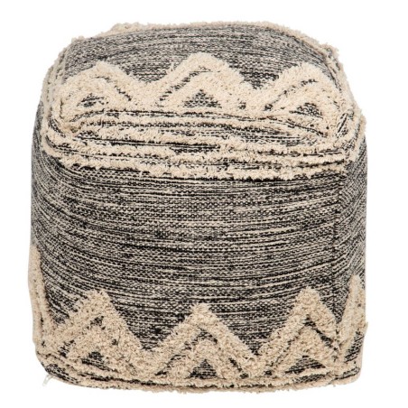 puff tejido a mano 40x40x40 cm