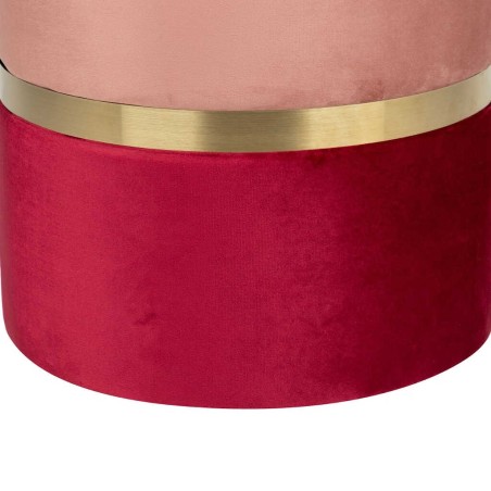 puff velvet 40x40x45 cm