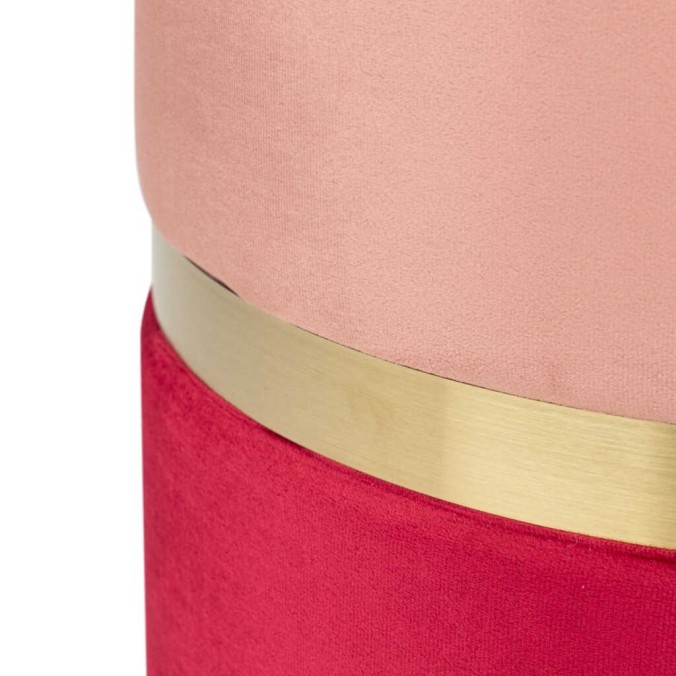 puff velvet 40x40x45 cm