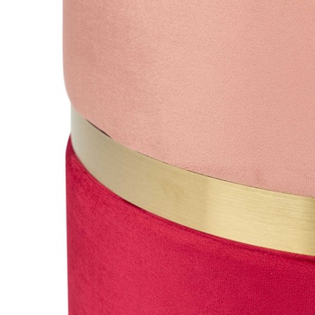 puff velvet 40x40x45 cm