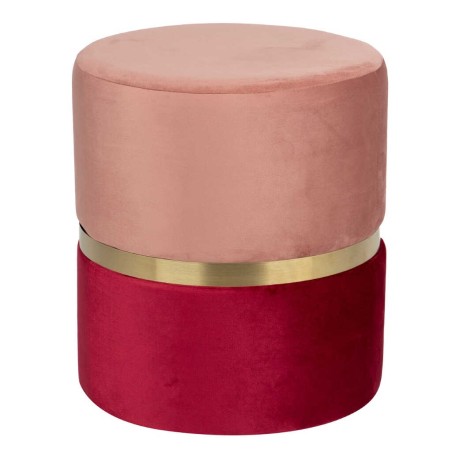 puff velvet 40x40x45 cm