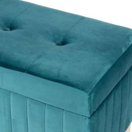 set 3 puffs velvet 80x40x44/36x36x34/36x36x34 cm