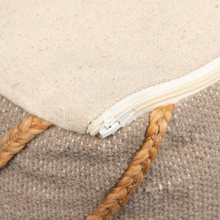 puff tejido a mano 40x40x40 cm