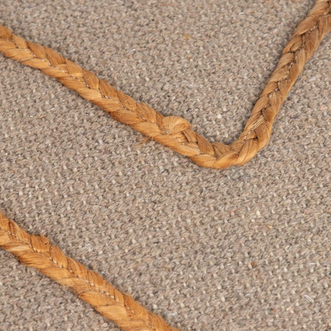 puff tejido a mano 40x40x40 cm