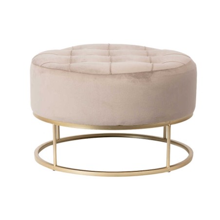 set 3 puffs velvet 80x80x43,5-60x60x39-40x40x34 cm